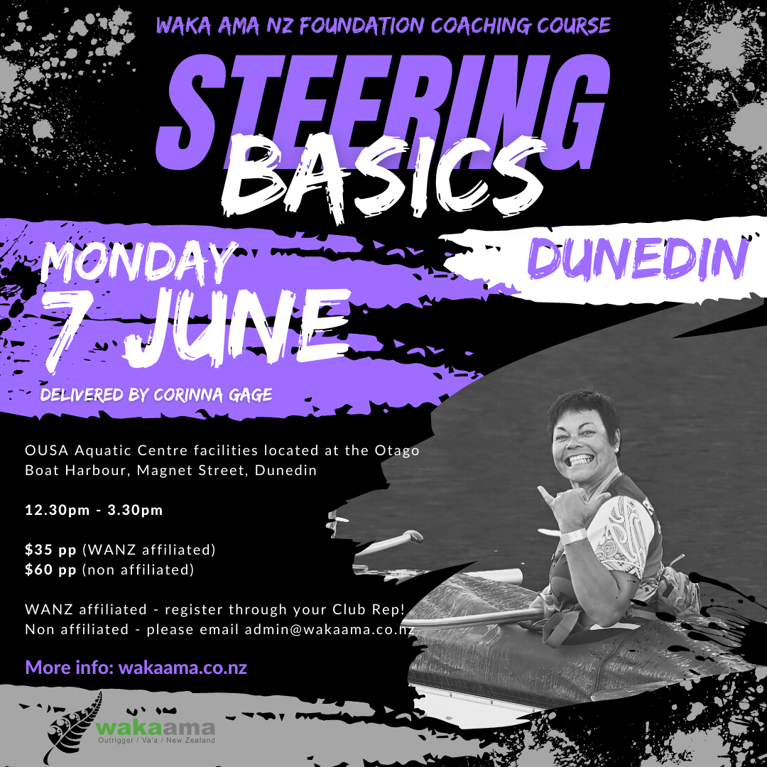 Enter now! Foundation Coaching - Steering Basics (Dunedin)